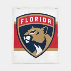 Florida Panthers Top Ranked NHL Hockey Club Sherpa Fleece Blanket 1