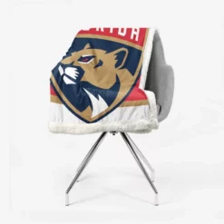 Florida Panthers Top Ranked NHL Hockey Club Sherpa Fleece Blanket 2