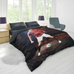 Focused Football Zlatan Ibrahimovic Duvet Cover 1