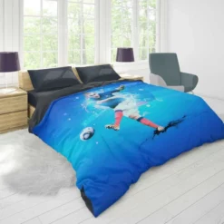 French Football Player Karim Benzema Duvet Cover 1