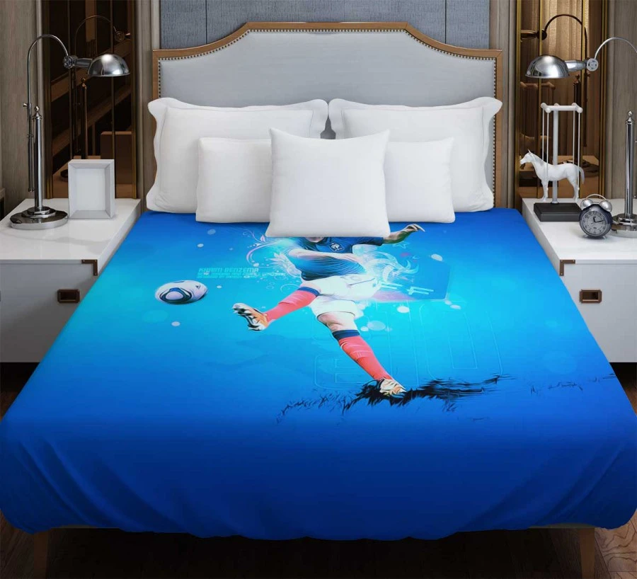 French Football Player Karim Benzema Duvet Cover