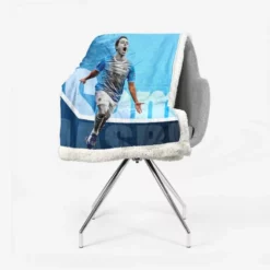 French Soccer Player Samir Nasri Sherpa Fleece Blanket 2