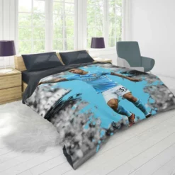 Gabriel Jesus FA Cup Football Player Duvet Cover 1