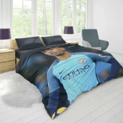 Gabriel Jesus Popular Manchester City Football Player Duvet Cover 1