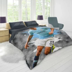 Gabriel Jesus Premier League Football Player Duvet Cover 1