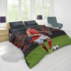 Gareth Bale Sensational Welsh Football Player Duvet Cover 1