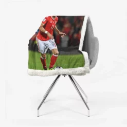 Gareth Bale Sensational Welsh Football Player Sherpa Fleece Blanket 2