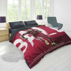 Gareth Bale Strong Welsh Football Player Duvet Cover 1