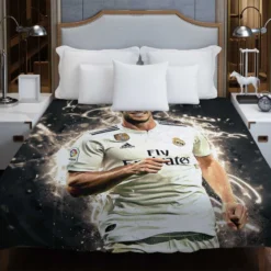 Gareth Frank Bale  Real Madrid Football Player Duvet Cover