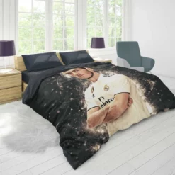 Gareth Frank Bale  Real Madrid Soccer Player Duvet Cover 1