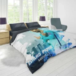 Gerard Pique Classic Barcelona Football Player Duvet Cover 1