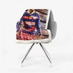 Gerard Pique La Liga Football Player Sherpa Fleece Blanket 2