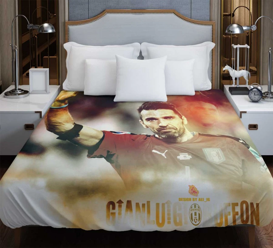 Gianluigi Buffon Classic Juventus Football Player Duvet Cover