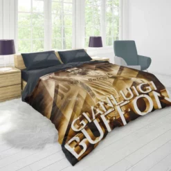 Gianluigi Buffon Coppa Italia Football Player Duvet Cover 1