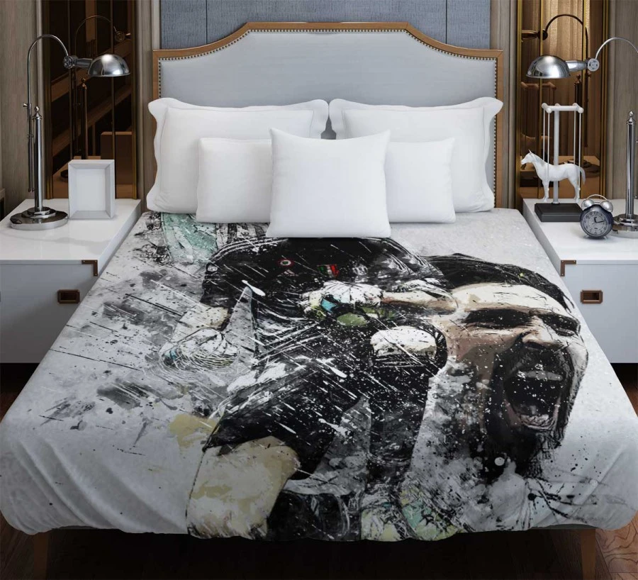 Gianluigi Buffon Italian Professional Football Player Duvet Cover