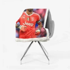 Gianluigi Buffon Strong Juventus Captain Sherpa Fleece Blanket 2