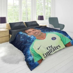 Gigi Buffon  Exellelant Goalkeeper in PSG Duvet Cover 1