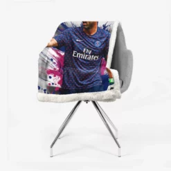 Gigi Buffon  Top Ranked PSG Football Player Sherpa Fleece Blanket 2