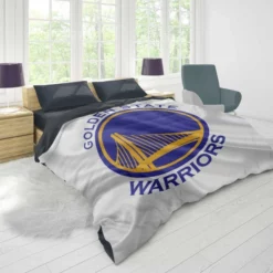 Golden State Warriors Active NBA Basketball Logo Duvet Cover 1