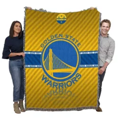 Golden State Warriors American Professional Basketball Team Woven Blanket