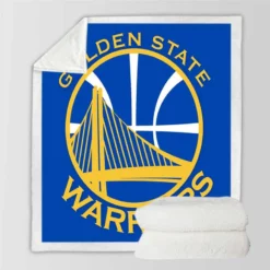 Golden State Warriors Exciting NBA Basketball Team Sherpa Fleece Blanket