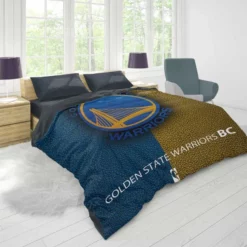 Golden State Warriors NBA Basketball Logo Duvet Cover 1