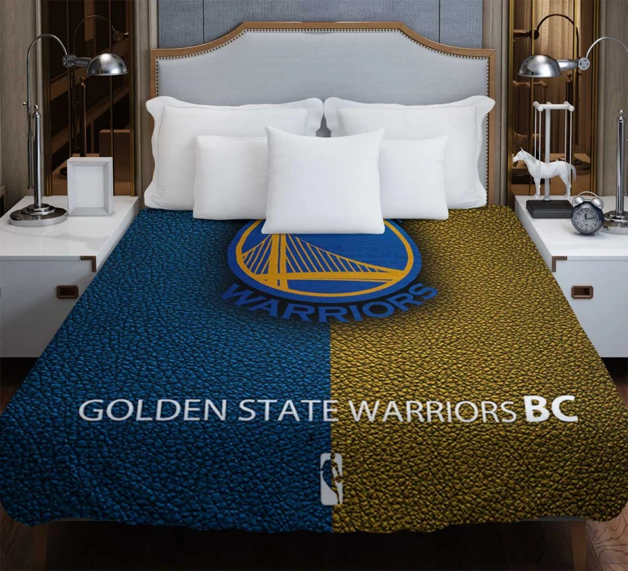 Golden State Warriors NBA Basketball Logo Duvet Cover