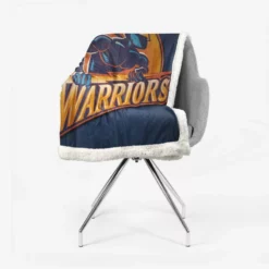 Golden State Warriors NBA Basketball team Sherpa Fleece Blanket 2