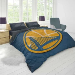 Golden State Warriors NBA Energetic Basketball Club Duvet Cover 1