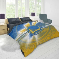 Golden State Warriors NBA Top Ranked Basketball Club Duvet Cover 1