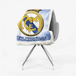 Graceful Football Club Real Madrid Sherpa Fleece Blanket 2