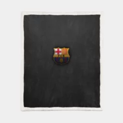 Graceful Spanish Soccer Club FC Barcelona Sherpa Fleece Blanket 1