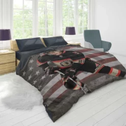 Great Right Winger Patrick Kane Duvet Cover 1