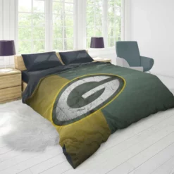 Green Bay Packers NFL Football Club Duvet Cover 1