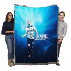 Harry Edward Kane  Tottenham Club Woven Blanket