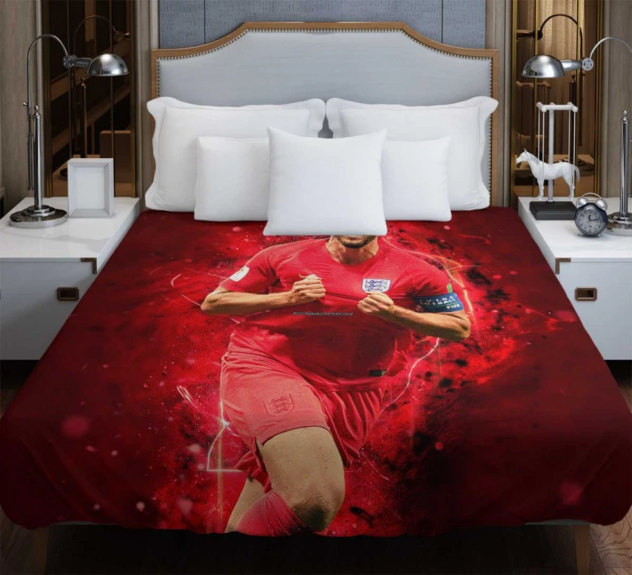 Harry Edward Kane Tottenham Hotspur Club Player Duvet Cover