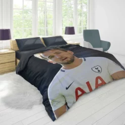 Harry Kane Awarded English Football Player Duvet Cover 1