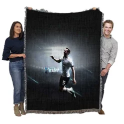 Harry Kane Excellent Tottenham Player Woven Blanket