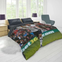 Harry Kane Exciting English Soccer Player Duvet Cover 1