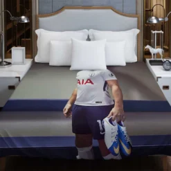 Harry Kane Top Ranked British Player Duvet Cover