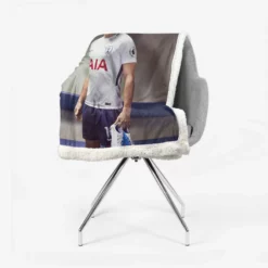 Harry Kane Top Ranked British Player Sherpa Fleece Blanket 2