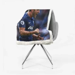 Harry Kane Tottanham English Club Player Sherpa Fleece Blanket 2