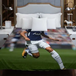 Harry Kane in Blue Jercey Duvet Cover