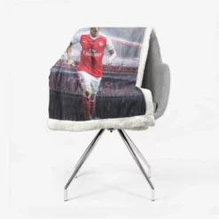 Healthy Sports Player Mesut Ozil Sherpa Fleece Blanket 2