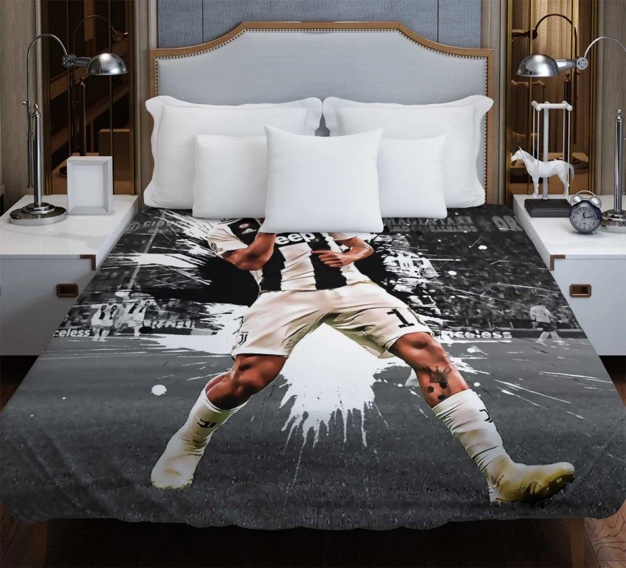 Hearty Footballer Player Paulo Dybala Duvet Cover