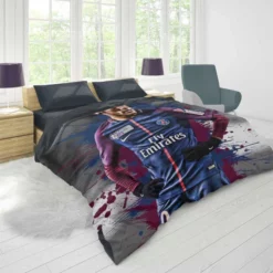 Hearty PSG Footballer Player Neymar Duvet Cover 1