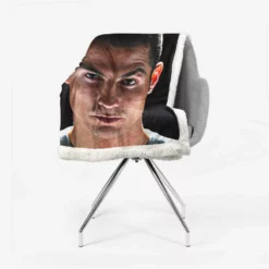 Honorable Soccer Player Cristiano Ronaldo Sherpa Fleece Blanket 2