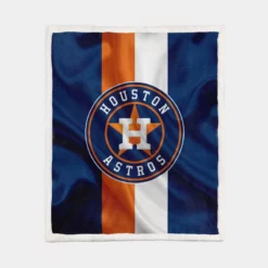 Houston Astros Popular MLB Baseball Team Sherpa Fleece Blanket 1