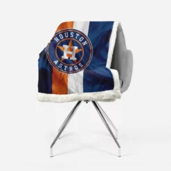 Houston Astros Popular MLB Baseball Team Sherpa Fleece Blanket 2