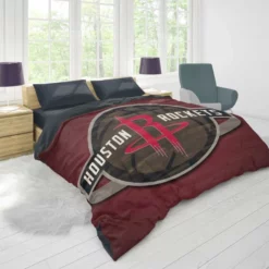 Houston Rockets Classic NBA Basketball Club Duvet Cover 1